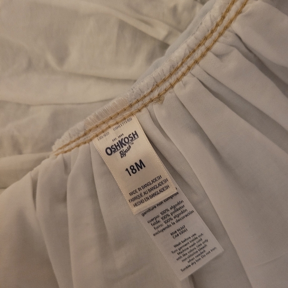 3/$25 Oshkosh Overall Dress - Picture 3 of 5